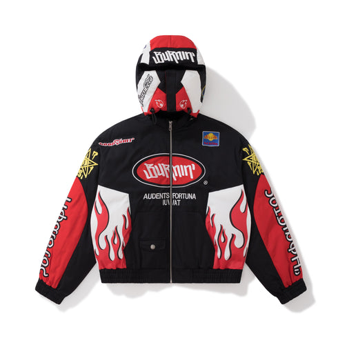 BURNIN* "2503" Helmet Deconstructed Racing Cotton Jacket