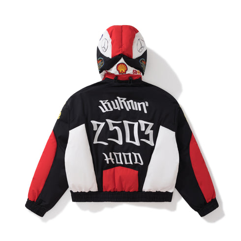 BURNIN* "2503" Helmet Deconstructed Racing Cotton Jacket