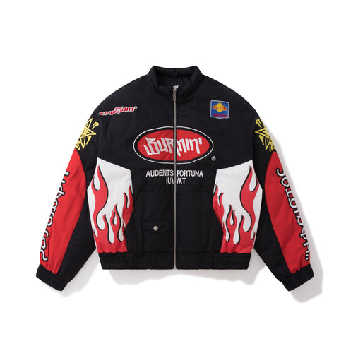 BURNIN* "2503" Helmet Deconstructed Racing Cotton Jacket