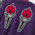 BURNIN* 11th Anniversary Underground Palace Velcro Patch Baseball Jacket