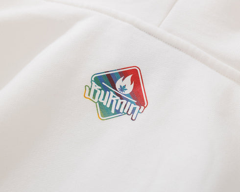 BURNIN* Square LOGO New Style Hoodie