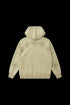 BURNIN Flame Dart Suede Hooded Sweatshirt