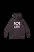 BURNIN* Square LOGO New Style Hoodie