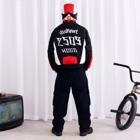 BURNIN* "2503" Helmet Deconstructed Racing Cotton Jacket