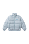 BURNIN * Horizontal Logo Flame Embroidery Down Jacket