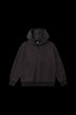 BURNIN Flame Dart Suede Hooded Sweatshirt