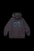 BURNIN* Square LOGO New Style Hoodie