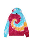 BURNIN* Flame Swirl Hooded Sweatshirt Jacket Hoodie