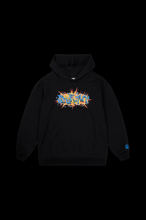 BURNIN*3D Printed Explosive Stone Hoodie