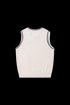 BURNIN* “97’series” v-neck custom knitted vest