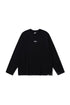 BURNIN*97'Series Logo Slogan Back Print Long Sleeve T-shirt